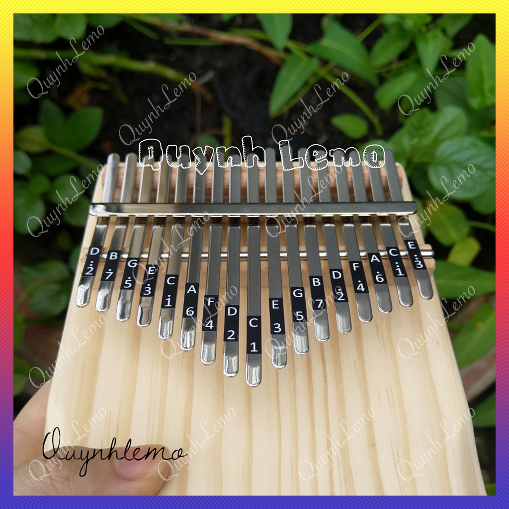 Mua [Có Sẵn] Đàn Kalimba 17 Phím Gỗ Thông Cao Cấp - Kalimba Gỗ Thông Giá Tốt - Kalimba Tặng Full Phụ Kiện