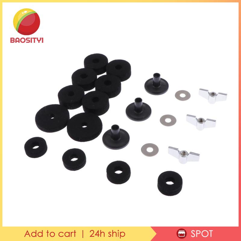 1 Bộ Trống Cymbal Cổ Điển [Baosity1] 1 Bộ Đai Ốc Và Vòng Đệm