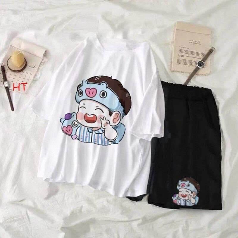 Sét mèo dâu, khủng long, gấu chanh, chàng trai bườm, bmo H2U966