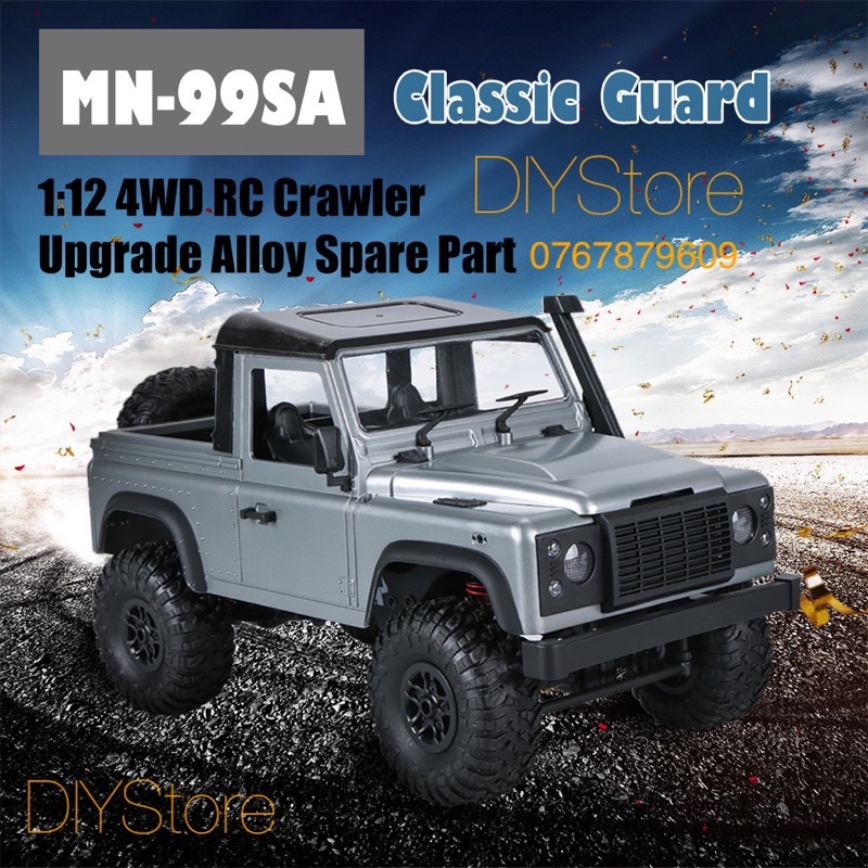 Xe địa hình 4WD điều khiển từ xa MN99S MN99SA tỉ lệ 1:12