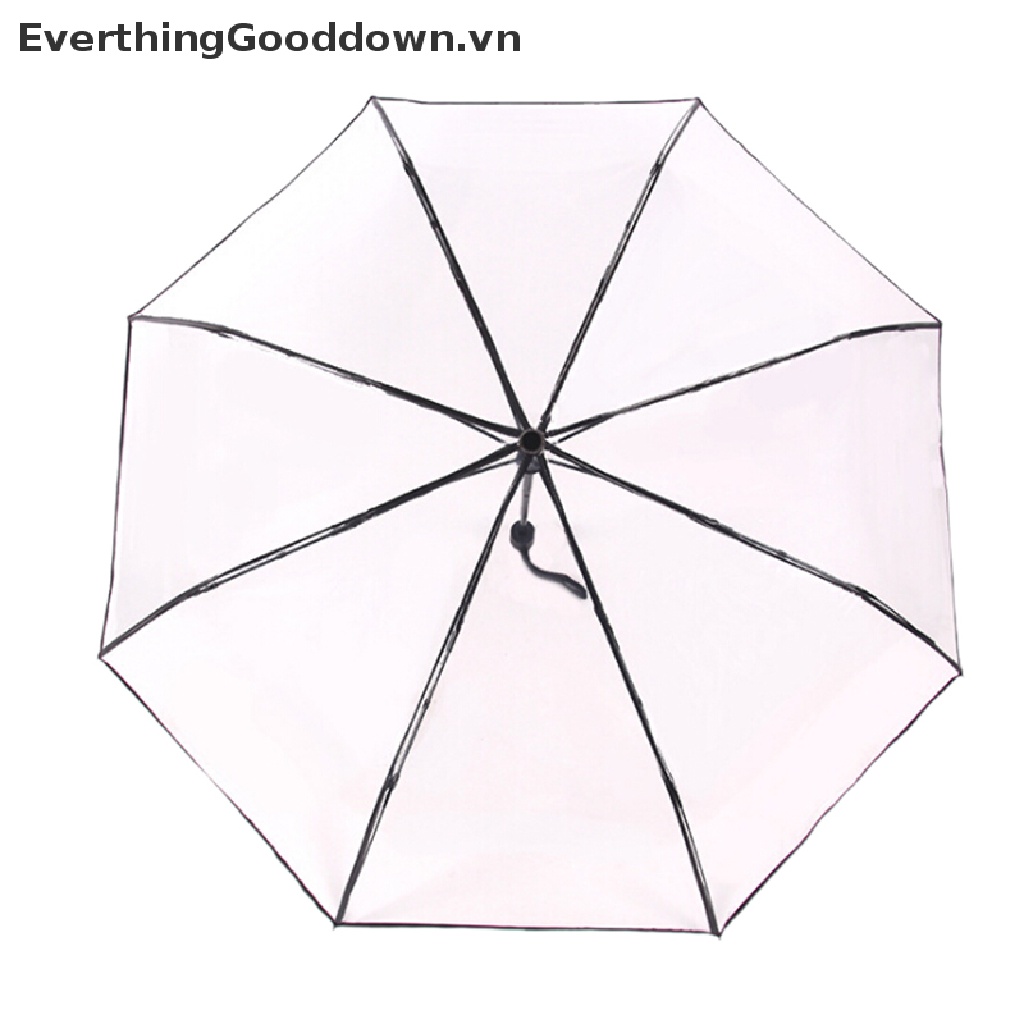 Everthinggood Dù Trong Suốt Đóng Mở Tự Động Chống Gió Nhỏ Gọn