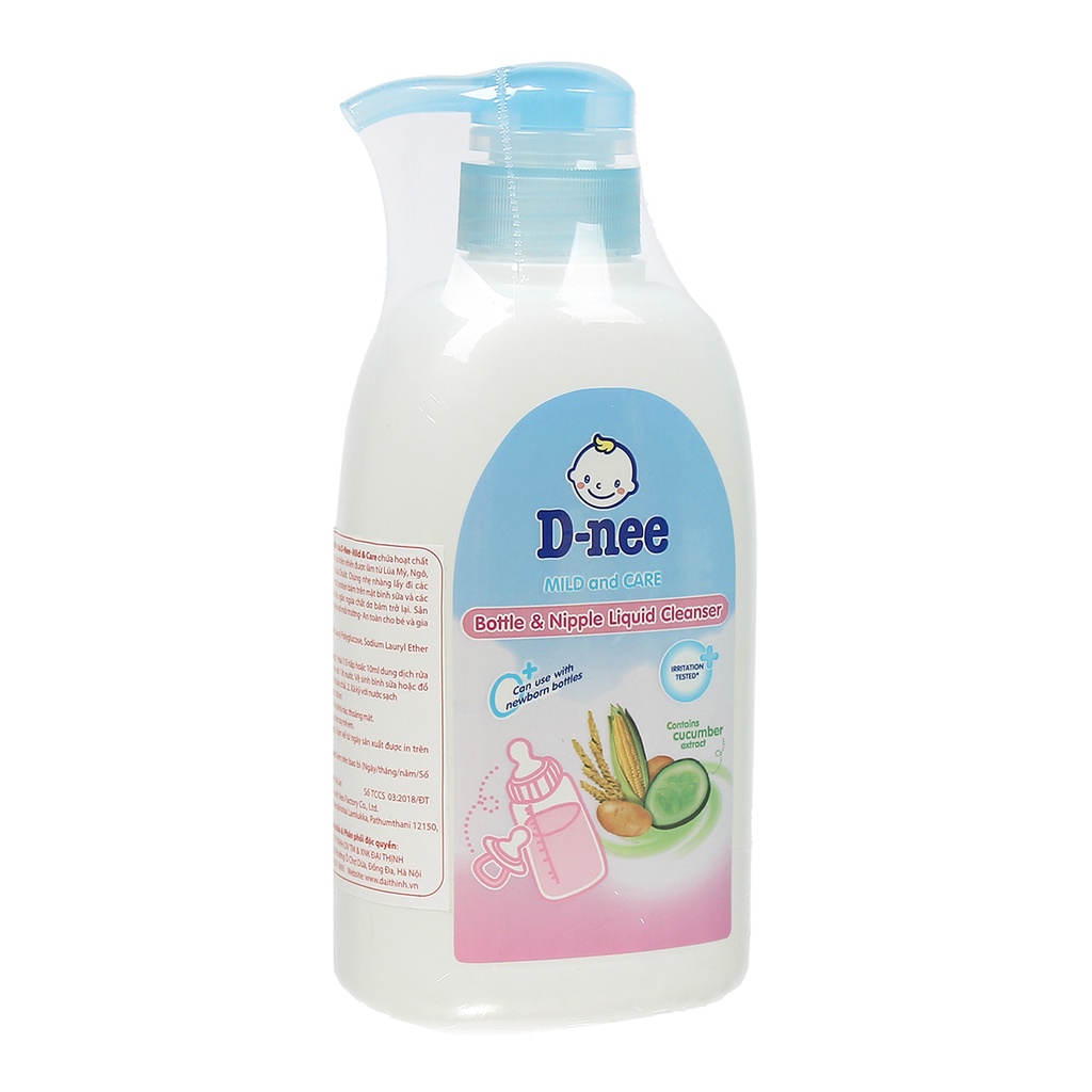 Rửa bình Dnee dạng chai 500ml -  FLASH SALE