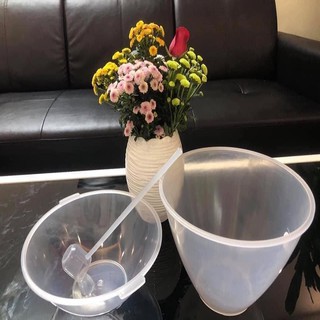 Bát ướp lạnh rượu 1 sét gồm 3 món 1 gáo múc 1 bát để đá 1 bát