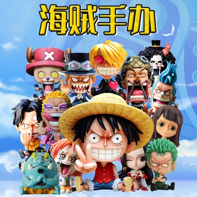 Mô Hình Nhân Vật Luffy Sabo Soron Ace Chobana Misji
