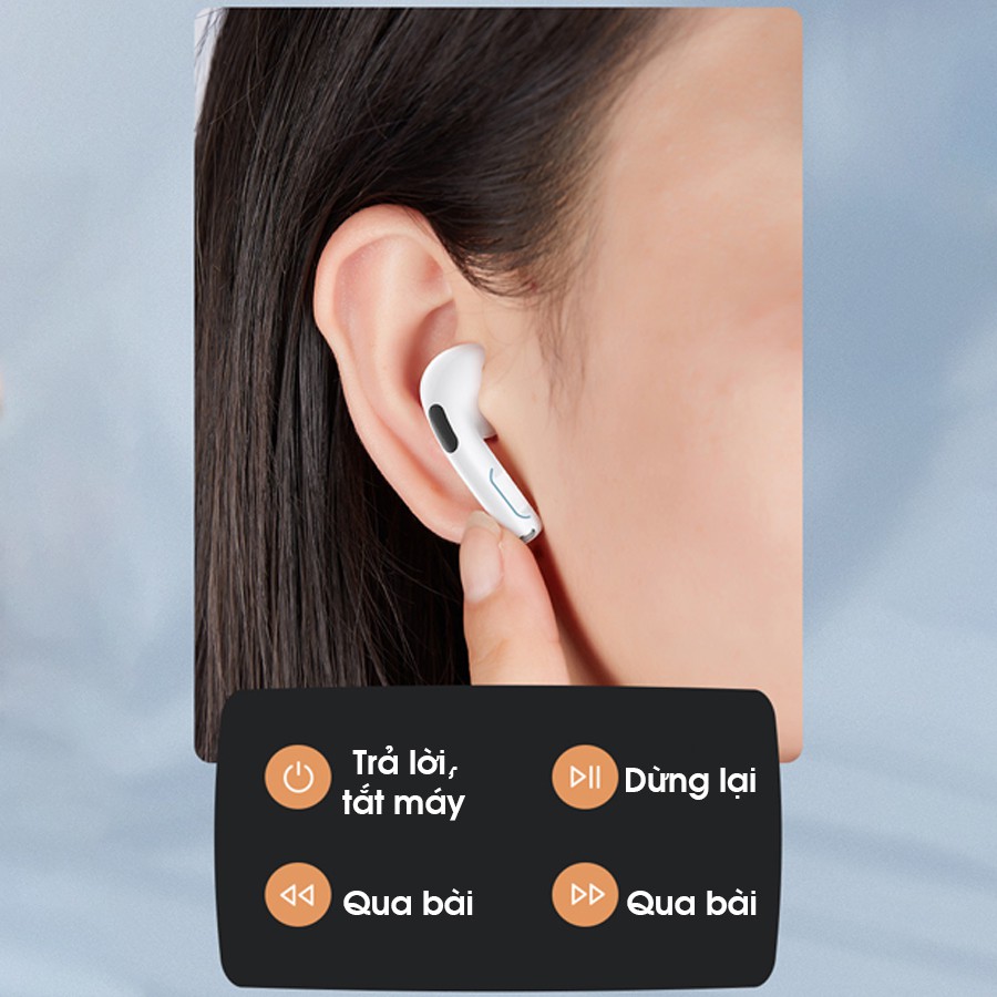 Tai Nghe Bluetooth Airpod 2 Định Vị, Đổi Tên, Bluetooth 5.0 Tiết Kiệm Pin - Bỏ Tai Tắt Nhạc - Lỗi 1 Đổi 1 Trong 60 Ngày