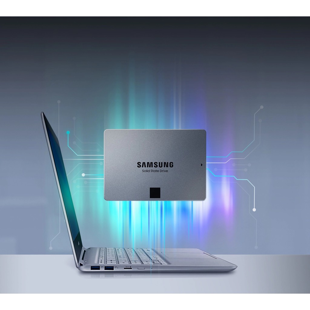 SSD Samsung 870 Qvo 1TB 2.5-Inch SATA III MZ-77Q1T0