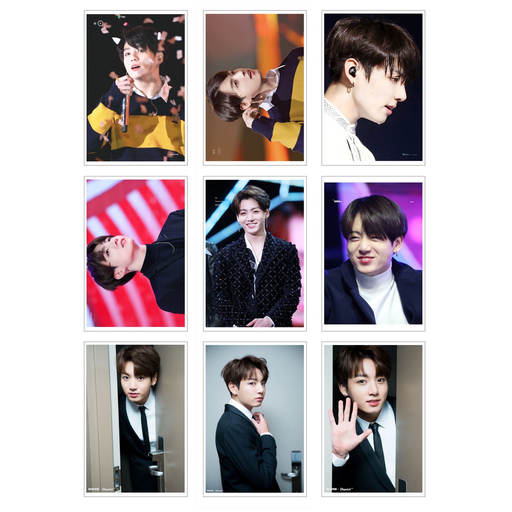 Lomo Card Ảnh JUNGKOOK - BTS ( 45 ảnh)