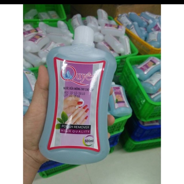 [Acetone] Nước rửa móng quyên 500ml