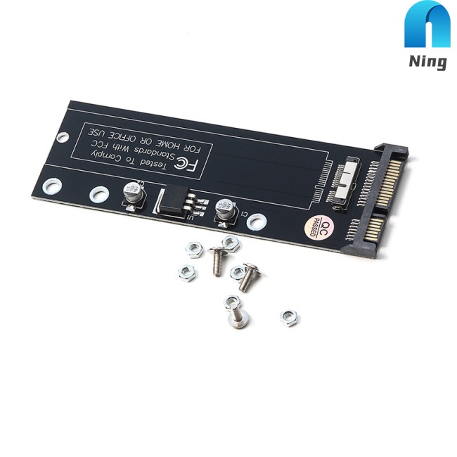 Bảng Mạch Chuyển Đổi Ning SSD Sang SATA 2011 2012 Cho MacBook Air & PRO RETINA 7+17pin & 6+12pin SSD
