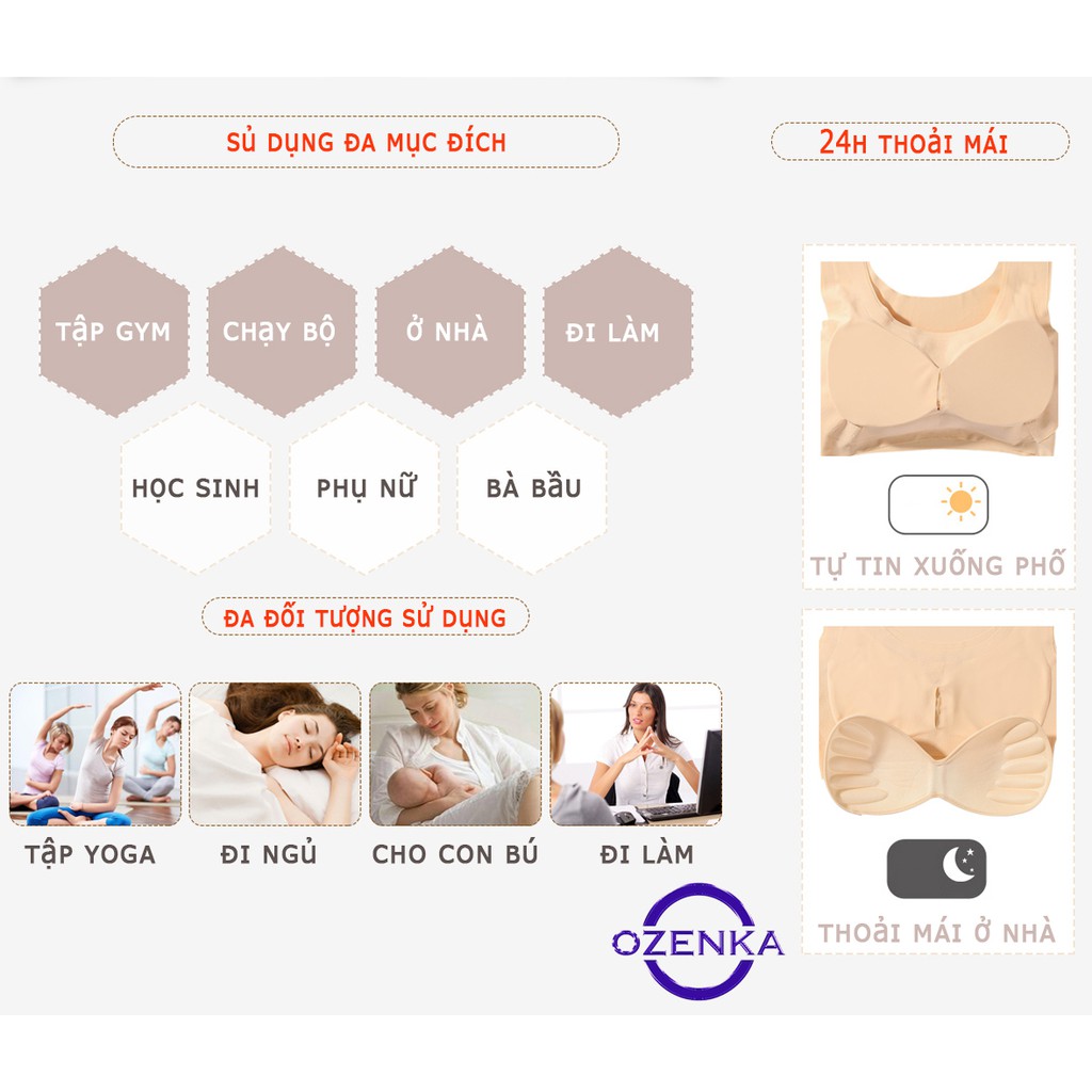 Áo bra tập gym đẹp, áo bra tập thể dục chống biến dạng ngực chất thun lạnh  đệm rời xuất Nhật size S M L XL FATE 291 | BigBuy360 - bigbuy360.vn