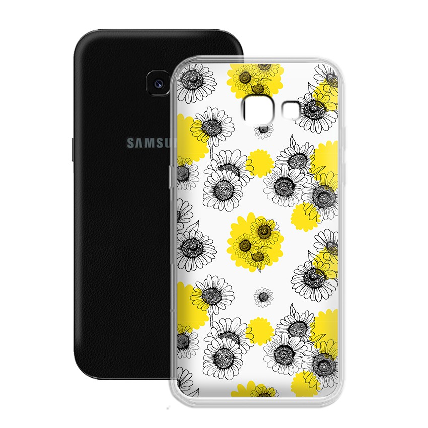 [FREESHIP ĐƠN 50K] Ốp lưng Samsung Galaxy A5 2017 / A520 in hình hoa cỏ dễ thương - 01023 Silicone Dẻo