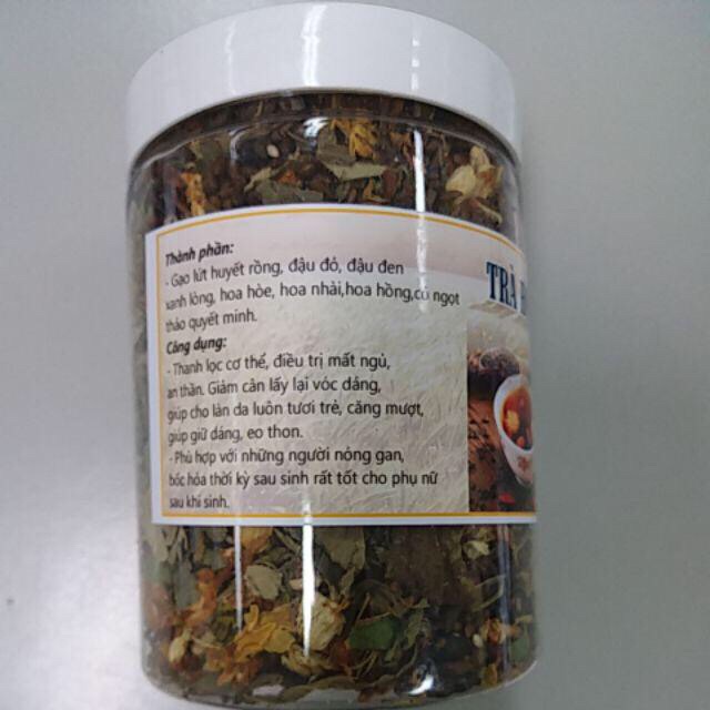 1Kg trà gạo lứt hoa nhài đậu đen món quà từ thiên nhiên