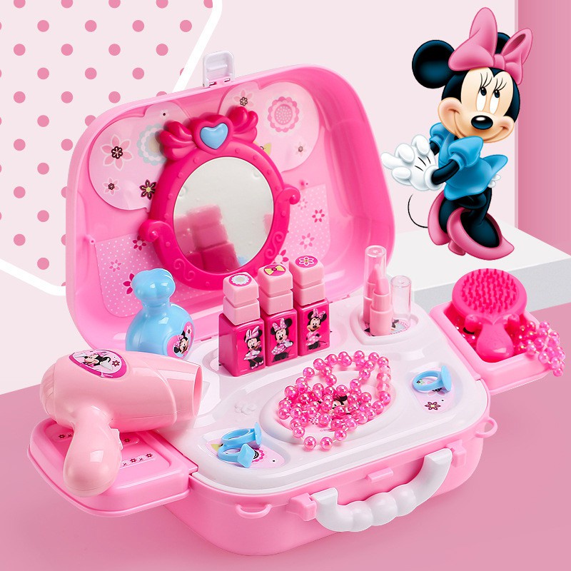 Mini Mickey&amp;Minnie Bộ đồ Chơi Nhà Bếp / Trang điểm / Dụng Cụ Bộ đồ Chơi Nấu ăn Cho Bé đồ Chơi Nhà Bếp