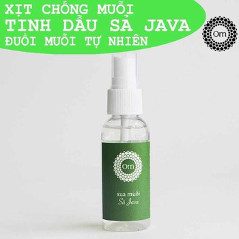 Xịt chống muỗi Tinh Dầu Sả java Om Fountain, Xua muỗi và các loại côn trùng hiệu quả, an toàn