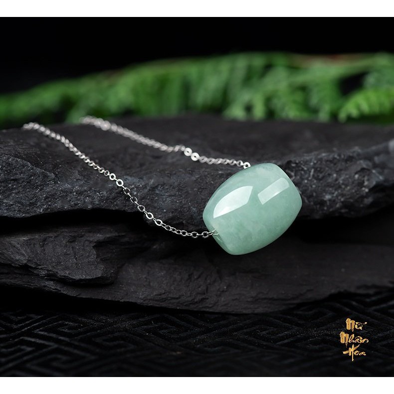 Vòng cổ lu thống đá Jadeite