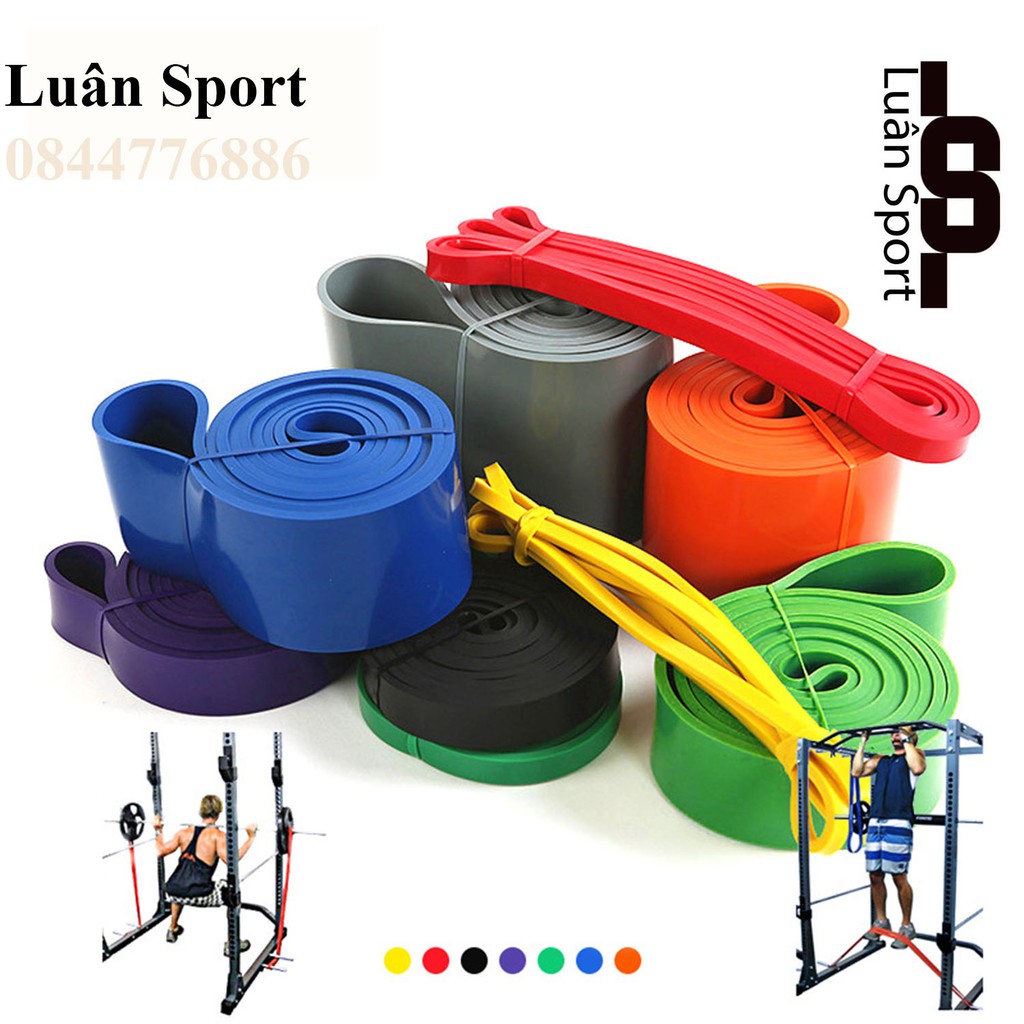 Bán Lỗ xin 5⭐ Dây Đa Năng Hỗ Trợ Tập Luyện Powerband | Dây Kháng Lực Tập Toàn Thân- Dây kháng lực tập gym Power band