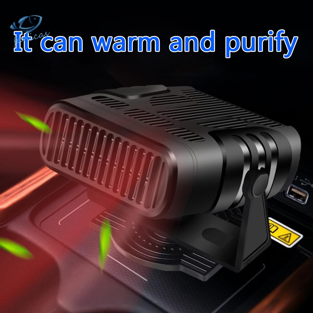 Quạt Điều Hòa Làm Mát 12V/24V Cho Xe Hơi