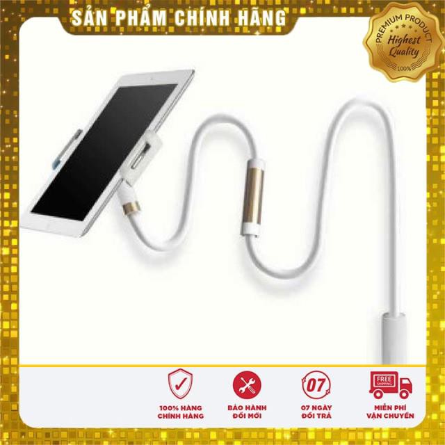 [ CHÍNH HÃNG KAKU ] Giá đỡ kẹp Ipad máy tính bảng điện thoại xoay 360 độ trên bàn giường tiện lợi