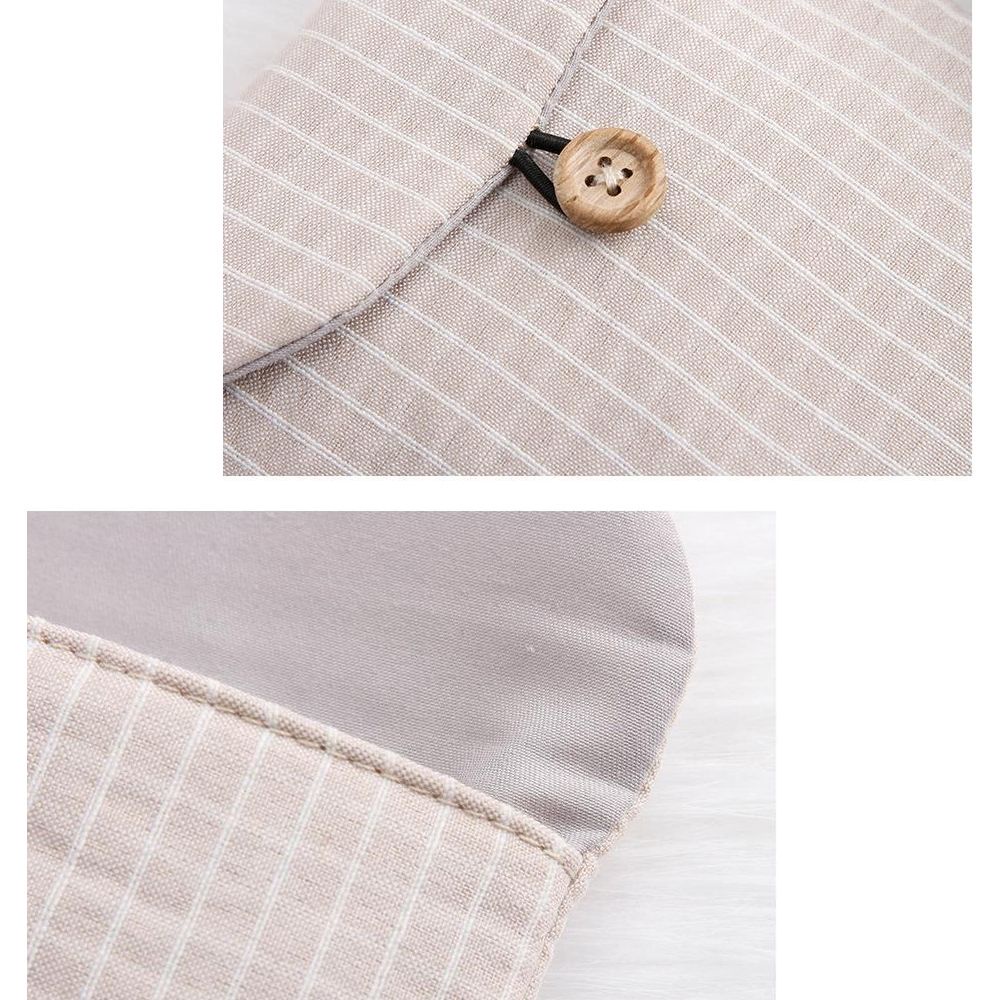 CONOPERY Túi Đựng Băng Vệ Sinh Họa Tiết Kẻ Ô Nhiều Màu Nhỏ Gọn Cho Nữ