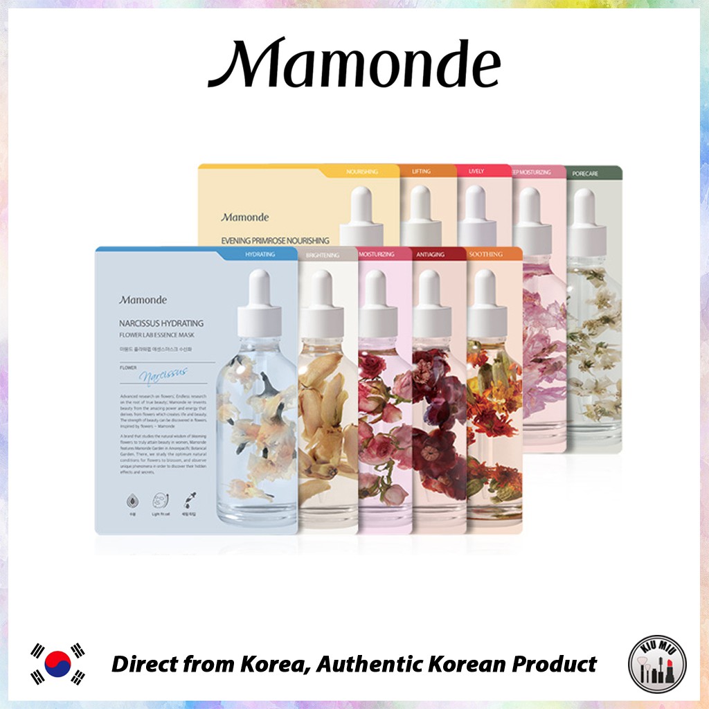 MAMONDE Flower Lab Essence sheet Mask *ORIGINAL KOREA*