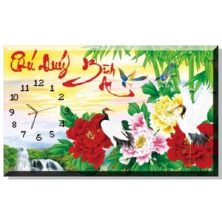 Tranh thêu chữ thập Phú Qúy Bình An DLH-223101