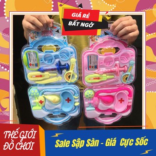 Đồ chơi vỉ vali bác sĩ - dụng cụ bác sĩ