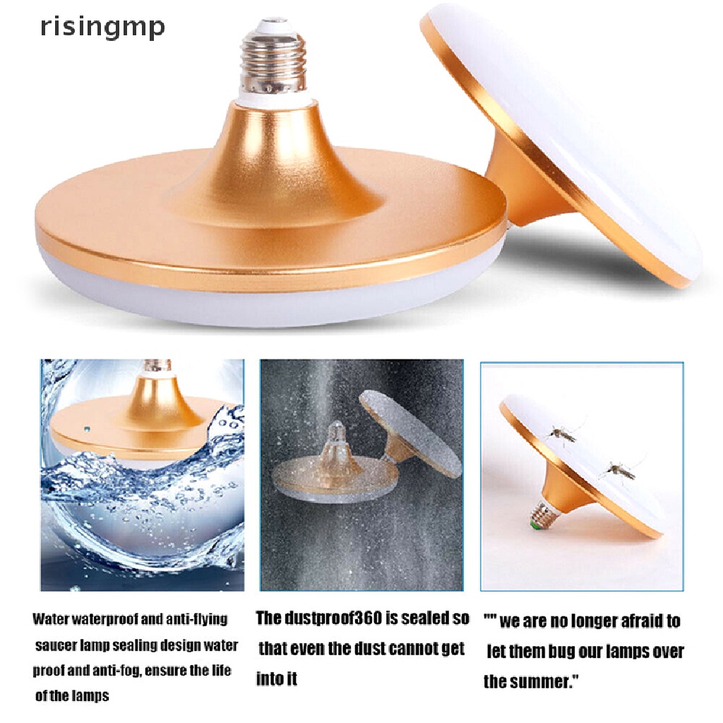 Đèn LED UFO Ánh Sáng Trắng 12W 18W 24W 36W 50W 220V E27 ♨Trên đó