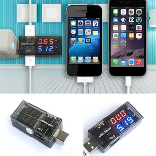 Usb Đo Dòng Điện Mini Kỹ Thuật Số Có Đèn Led