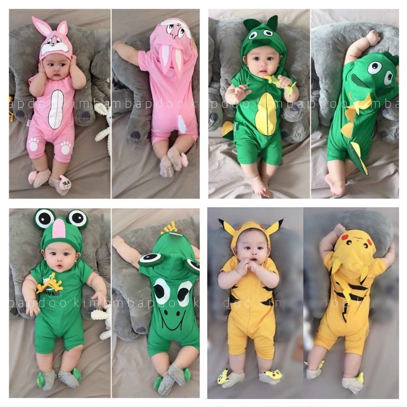 BODY ĐÙI THỎ CHO BÉ YÊU