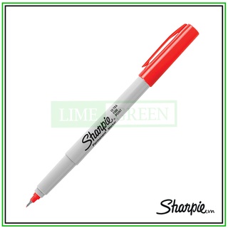 Bút marker lông kim Sharpie Ultra Fine - Red (Màu đỏ)