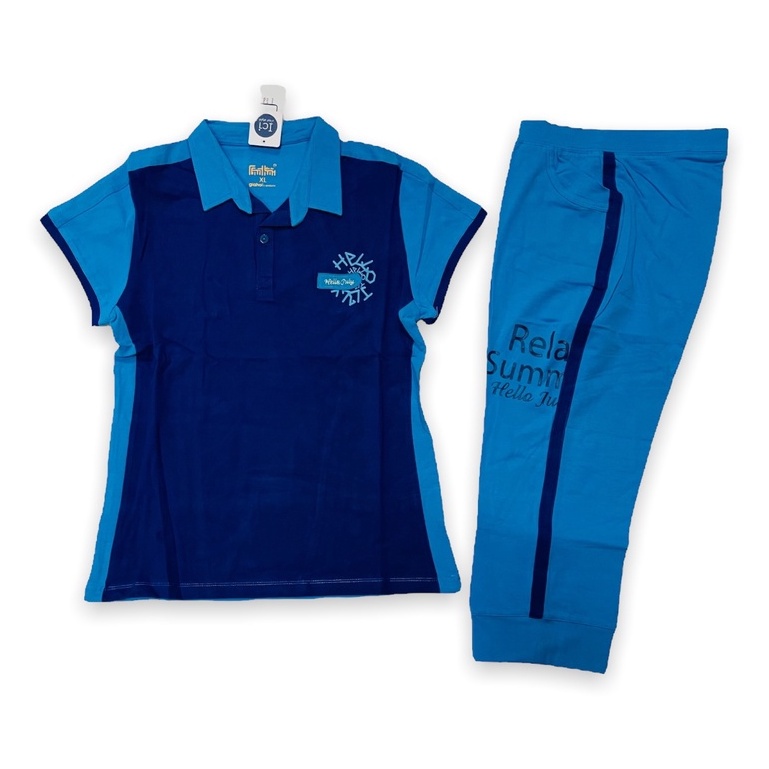 Xả Bộ mặc nhà xuân hè Gia Hồi mẫu Hello judy