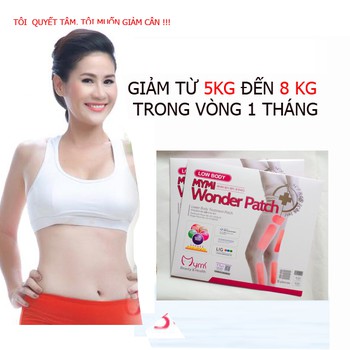 Combo 3 Hộp (15 Miếng Dán) Đánh Tan Mỡ Bụng Mimi Wonder Path Hàn Quốc