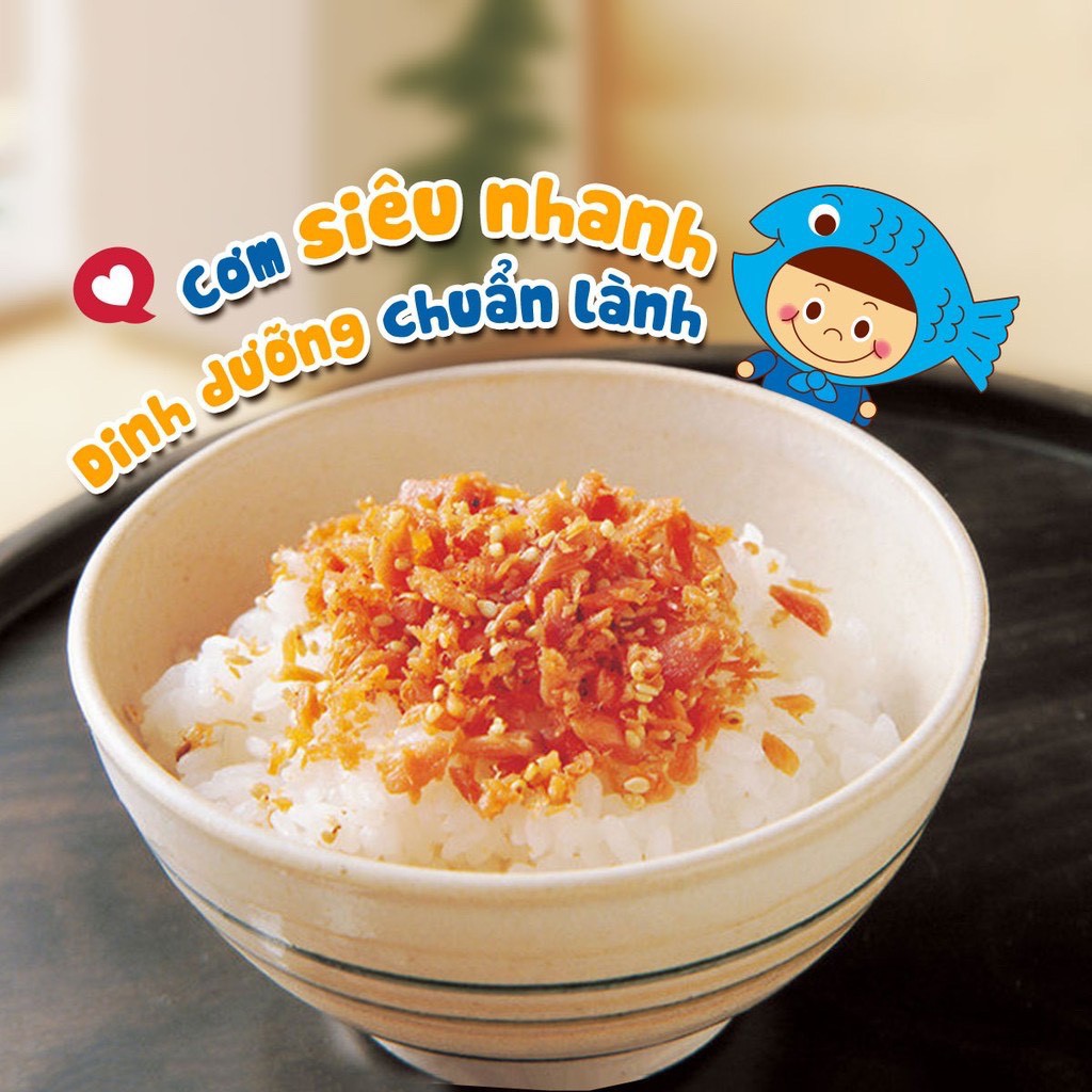 Ruốc cá hồi Meiwa ít muối 50gr thơm ngon bổ dưỡng tiện dụng cho bé ăn dặm SAMI KIDS