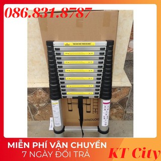 Thang Nhôm Dùng Gia Đình Cao 3.2M BH 2 Năm