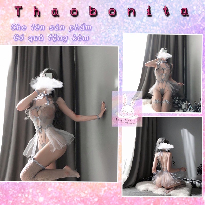 Set cosplay nơ tim XINH XỈU Kèm Vớ Nơ- Kèm ảnh thật 🚀GIAO HOẢ TỐC HCM🚀 | BigBuy360 - bigbuy360.vn