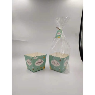 Combo 100 set túi cookies đựng bánh