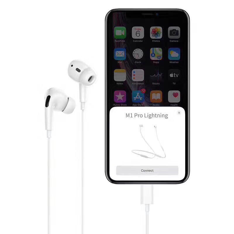Có Míc Đàm Thoại - Tai nghe Bluetooth iPhone 7/8/X/11 cổng Lightning thiết kế mới tinh tế