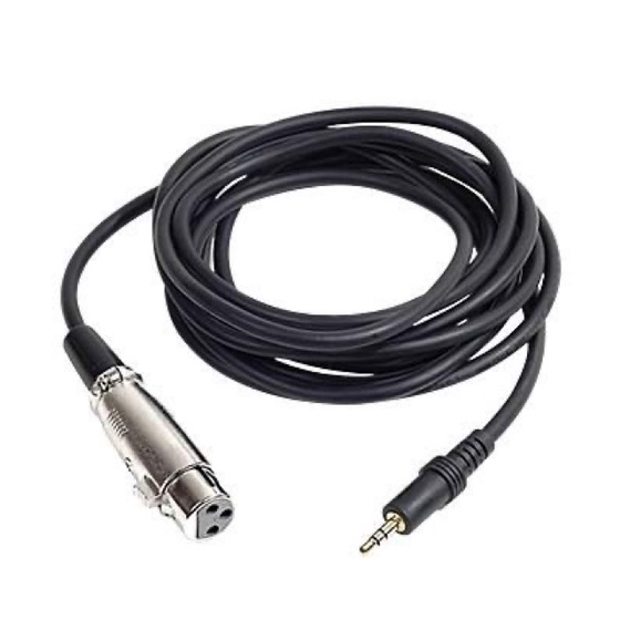 Dây mic dành cho mic thu âm XLR - XLR 3.5 / mic BM900 / AT100