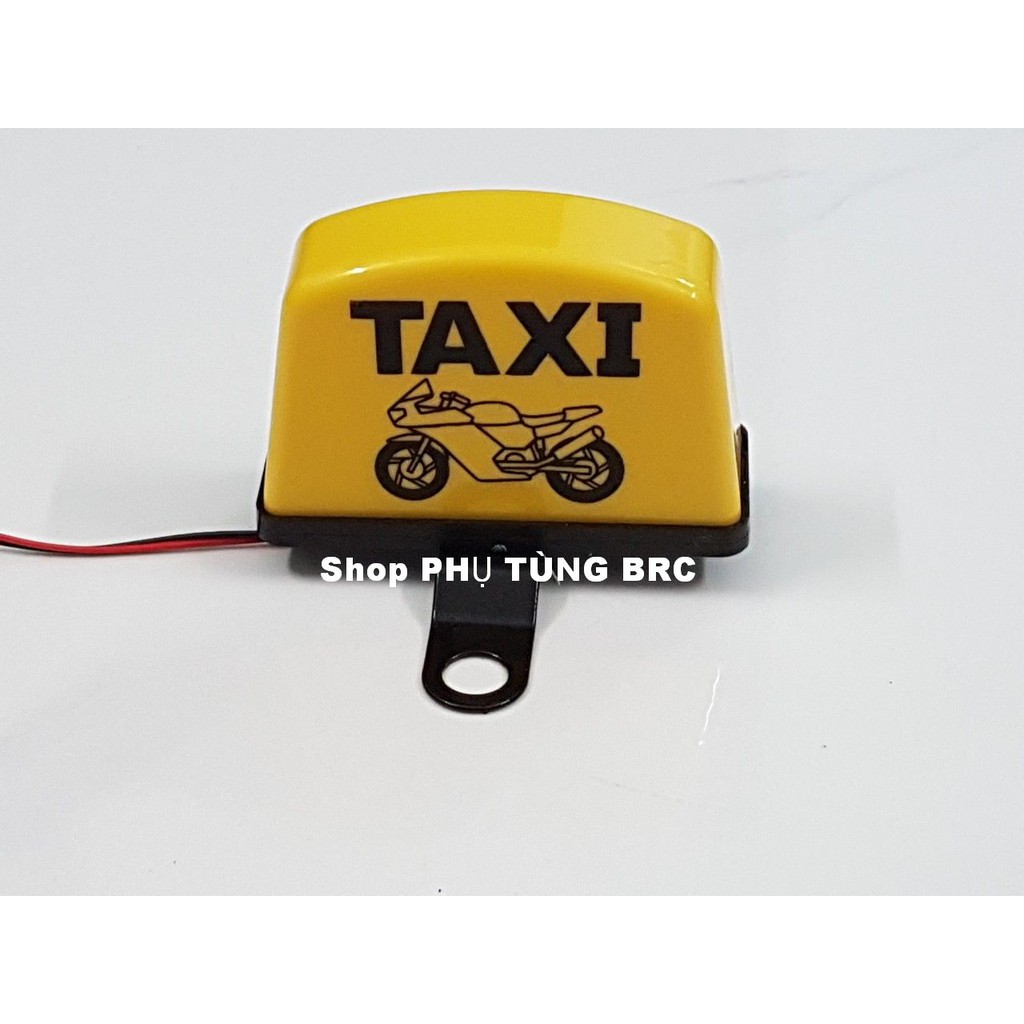 Đèn LED TAXI gắn chân kiếng xe máy .