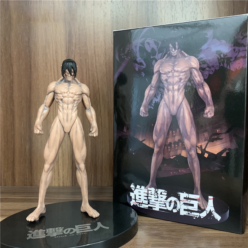Mô Hình Nhân Vật Eren Jaeger Trong Attack on Titan Cao 15cm