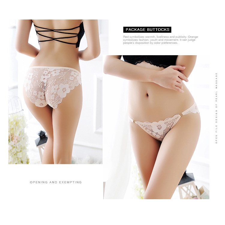 Quần Lót Ren Nữ Cạp mềm mại sexy quyến rũ gợi cảm mã C17