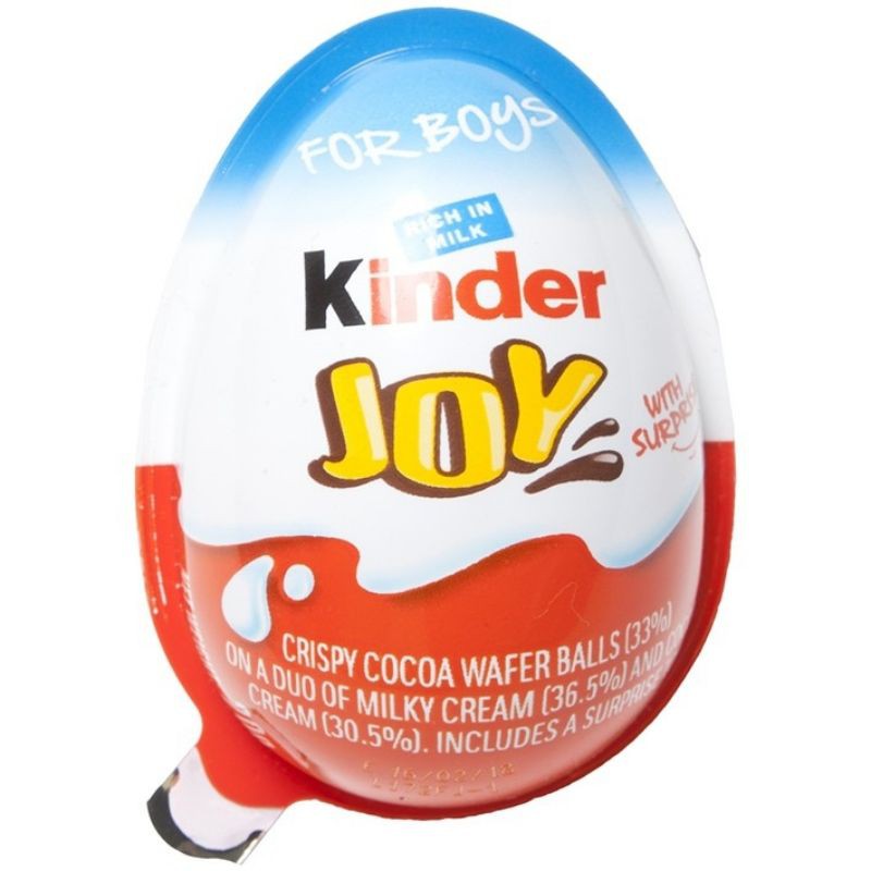 Sôcôla hình quả trứng Kinder Joy cho bé trai, bé gái