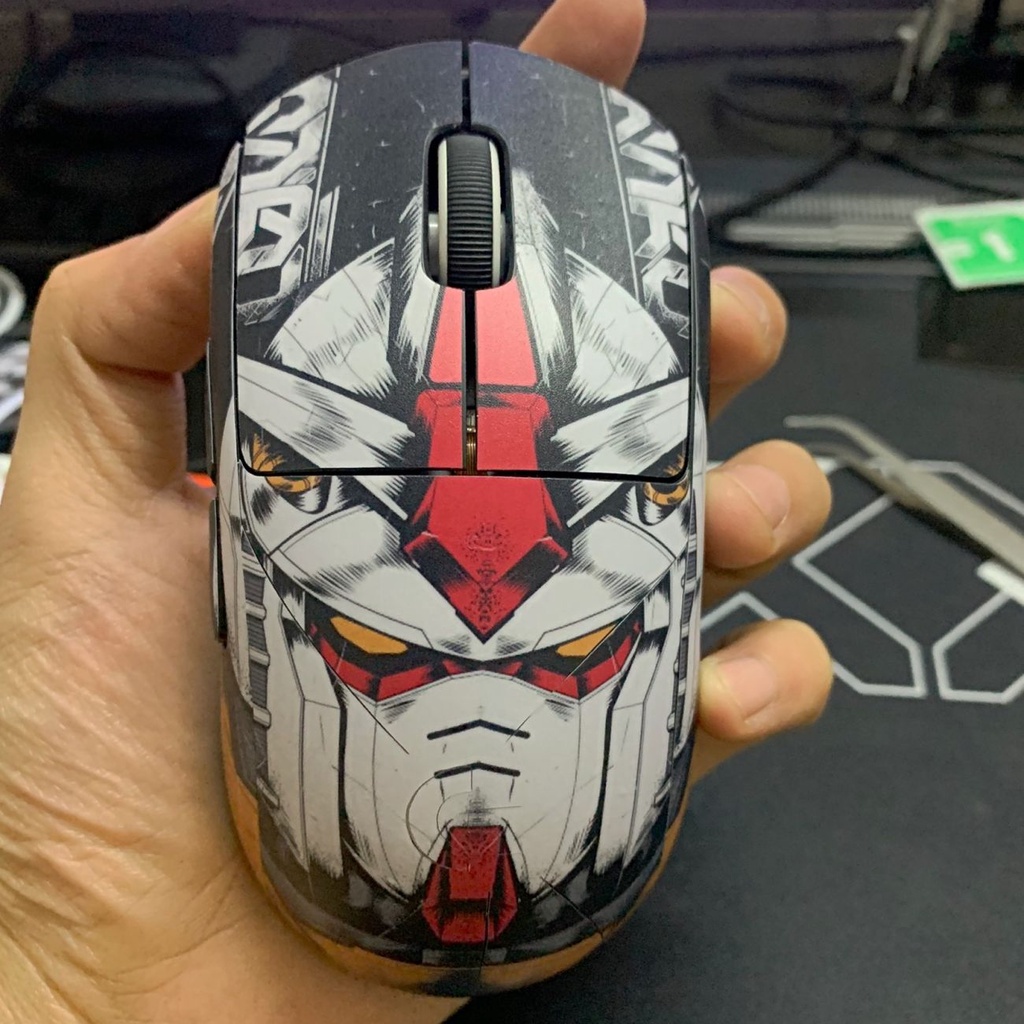 Miếng Dán Chống Trượt Chống Trầy Xước Họa Tiết Hoạt Hình Cho Chuột Logitech G Pro X