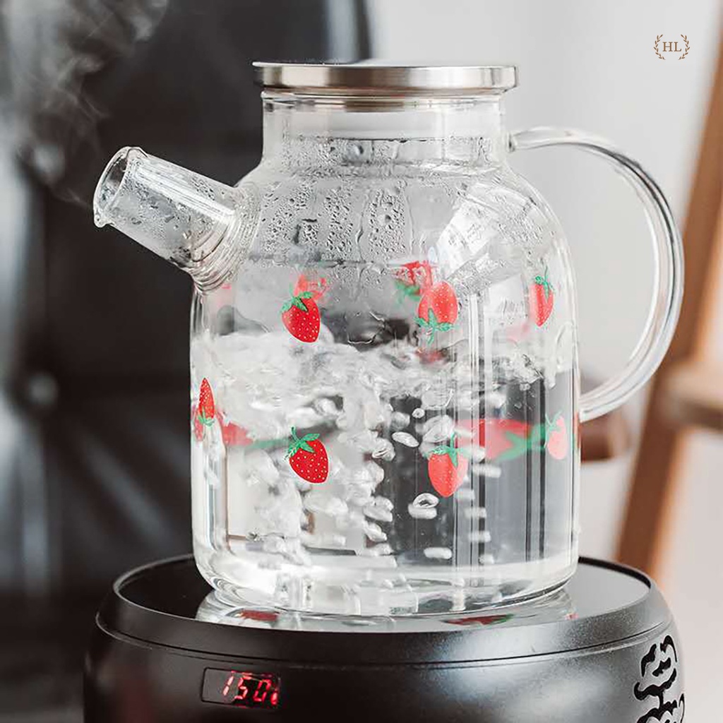 BÌNH THỦY TINH CHỊU NHIỆT |  Bình borosilicate siêu nhẹ - chịu lực - đun trực tiếp phong cách Vintage