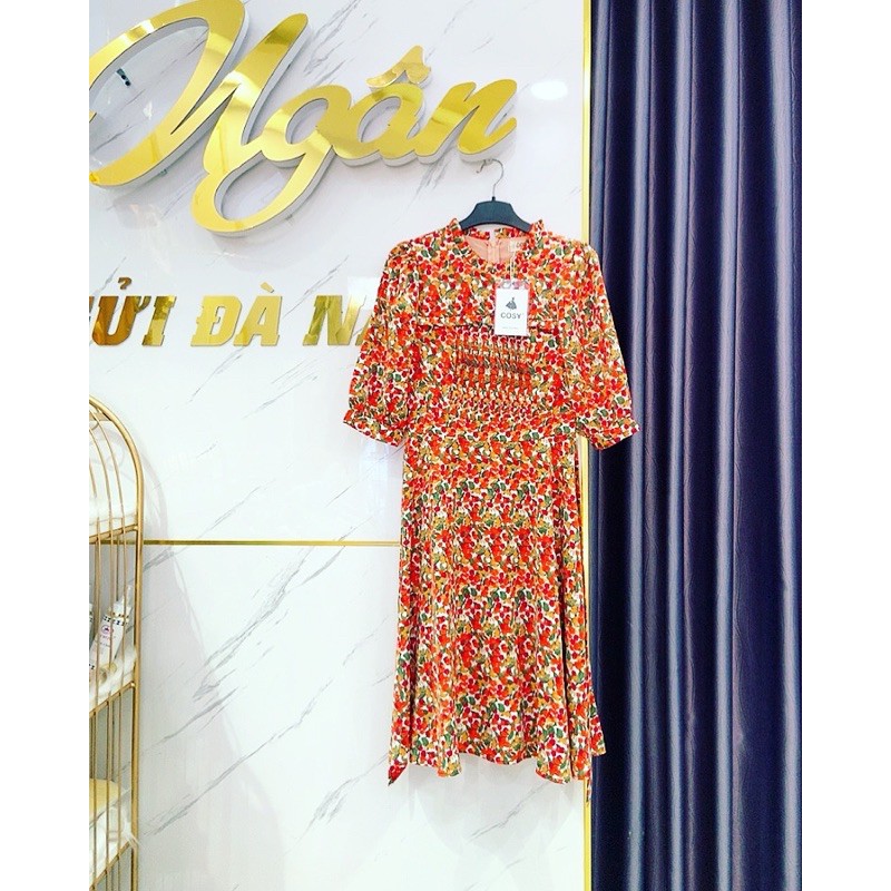 Váy hoa nhà Hằng ơi
