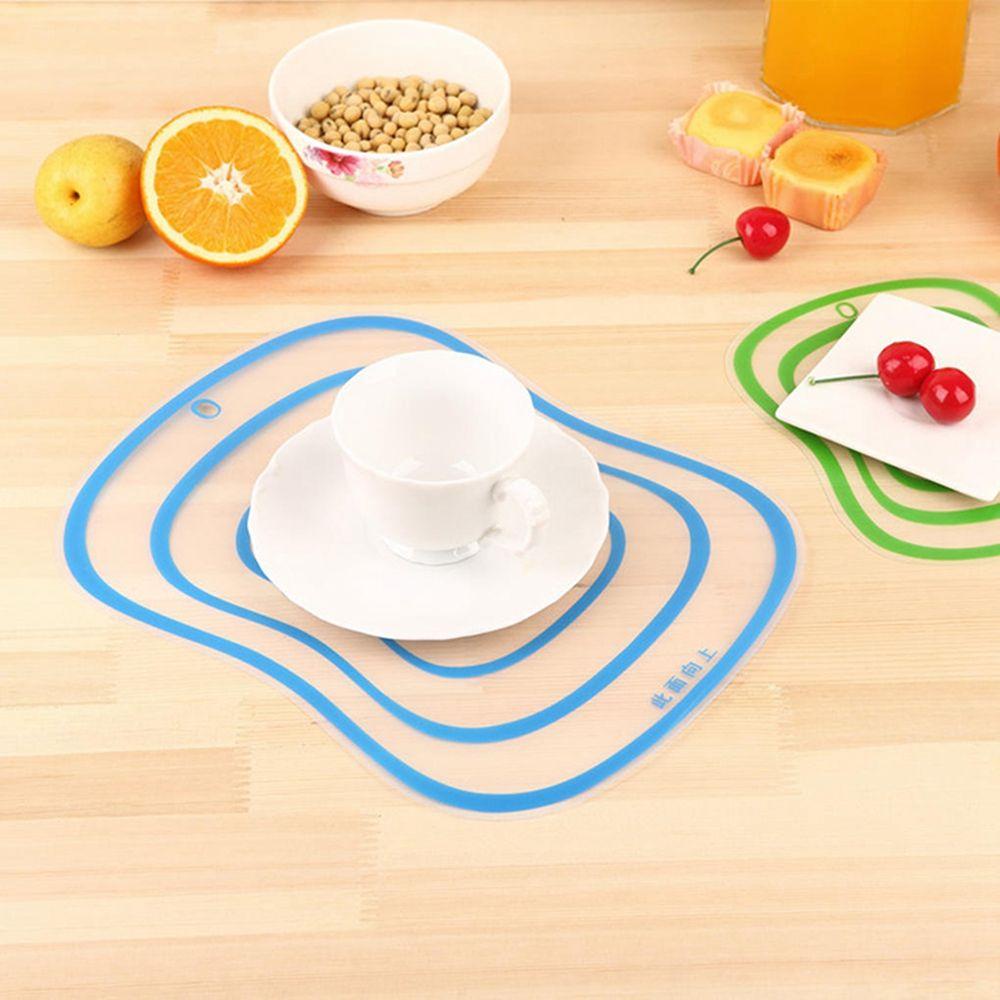Thớt Cắt Thịt / Rau Củ Trong Suốt Chống Trượt Dễ Vệ Sinh