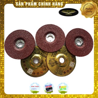 [ComBo 5 Viên] Đá Mài Sắt Hiệu THEOID TIGER Màu Đỏ 100X6X16mm Chính Hãng - Mài Mối Hàn, Kim Loại, Inox - Siêu Nhanh