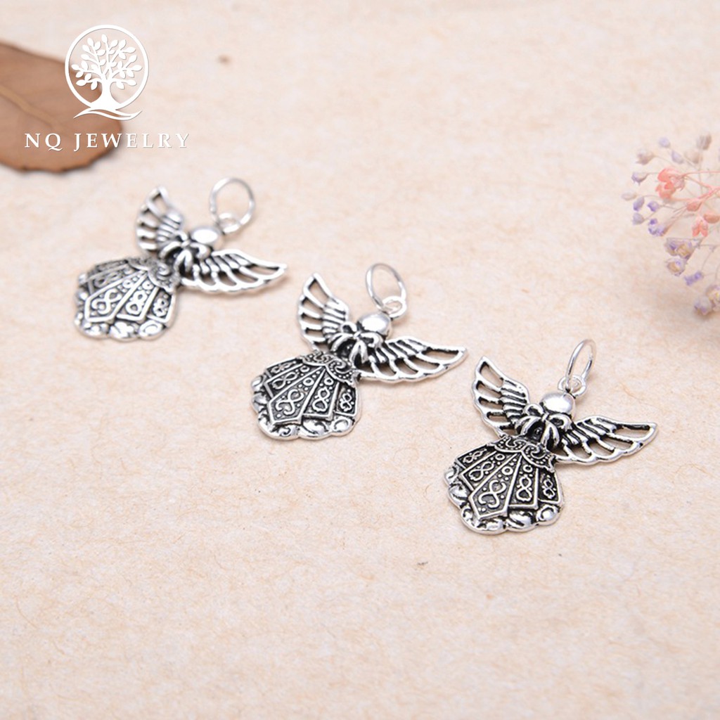 Charm bạc phượng hoàng treo - NQ Jewelry