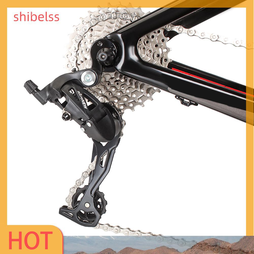 （ʚshibelss）Plastic Steel Bike Rear Trigger Shifter Shift Lever Bicycle Rear Derailleur