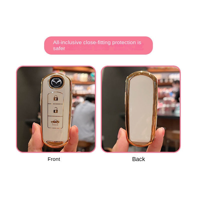 Vỏ bảo vệ chìa khóa xe hơi Mazda cx5 angksela 3 Atz cx4 new horse 3 cx30 cx9 mazda mazda bọc khoá xe ô tô bọc da khoá mazda 3 bọc chìa khoá mazda cx5 móc khoá ô tô mazda 3